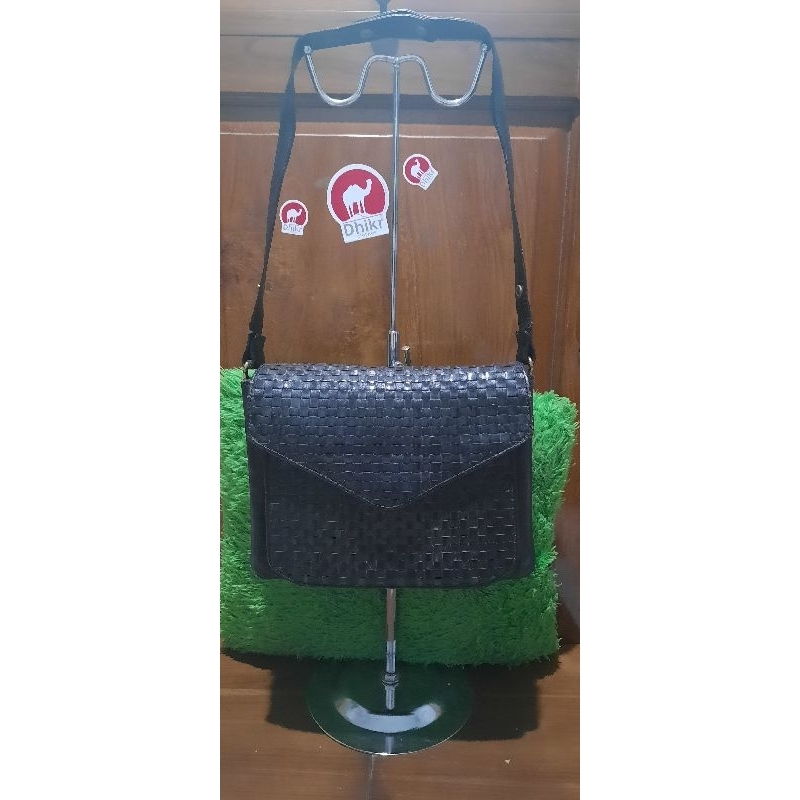 shoulder bag kulit asli ala botega (monza bag), harga nett no nego