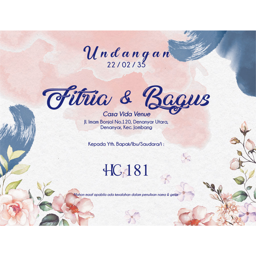Undangan HC 181