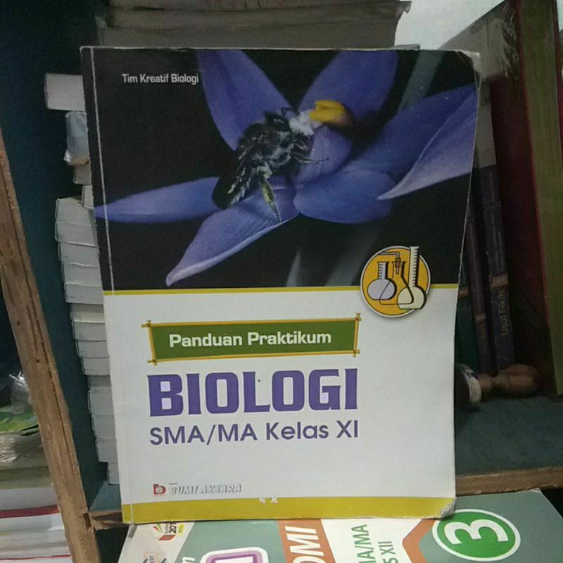 buku panduan praktikum biologi untuk SMA kelas 11 penerbit bumi aksara