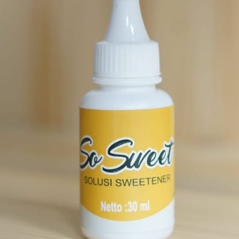 

So Sweet // Sweetener 0 Kalori