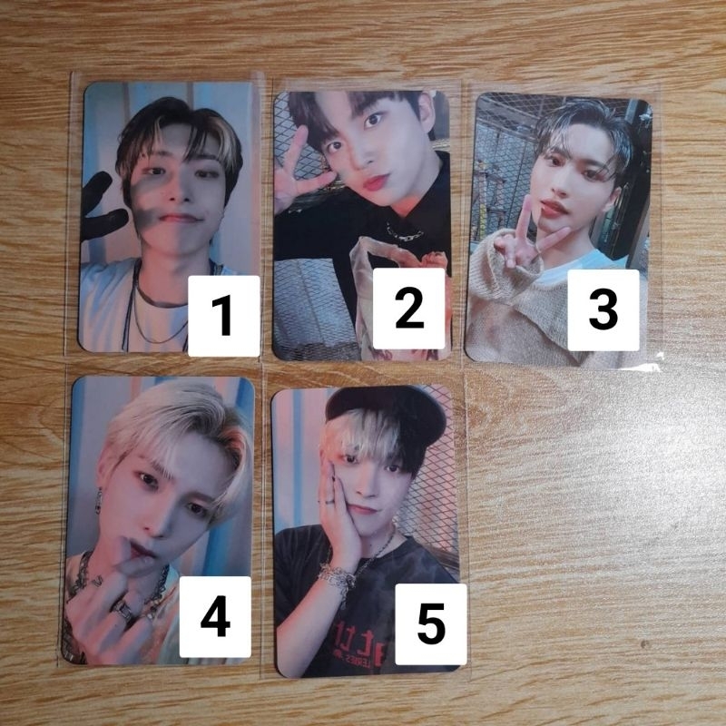 Photocard PC Ateez Beatroad Movement The World Mingi Hongjoong Jungho Seonghwa Yeosang