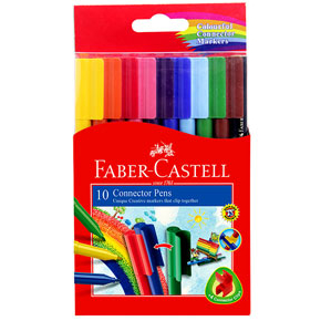 

CONNECTOR PEN 10 FABER CASTELL / COLOR PEN (SPIDOL WARNA) FABER-CASTELL ( SET )