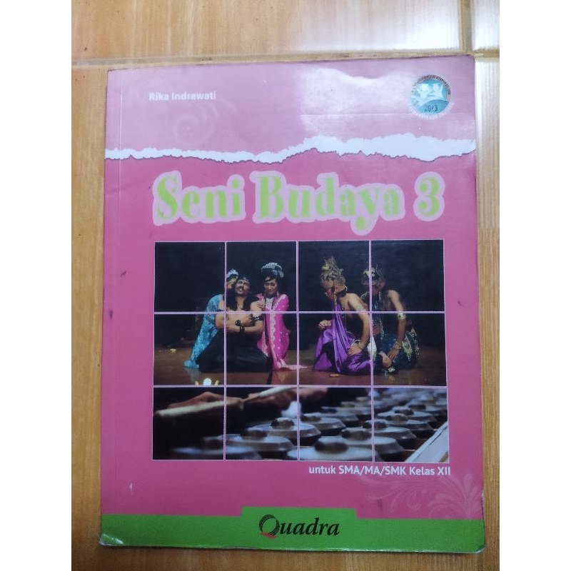 Buku Kelas 12 Seni Budaya Quadra