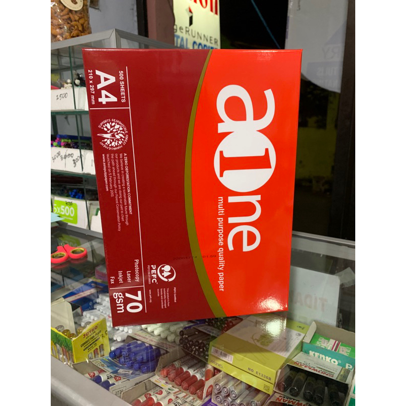 

Kertas HVS A4 AONE 70 gram