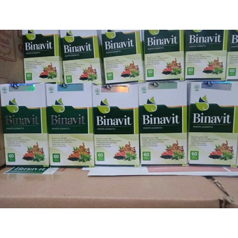 Kapsul BinaVit Herbal Batuk | Imunitas | Melegakan Pernafasan