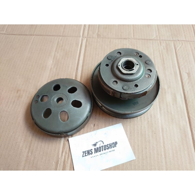 Pulley belakang mangkok kampas ganda Yamaha Aerox Lexi Nmax Original Copotan