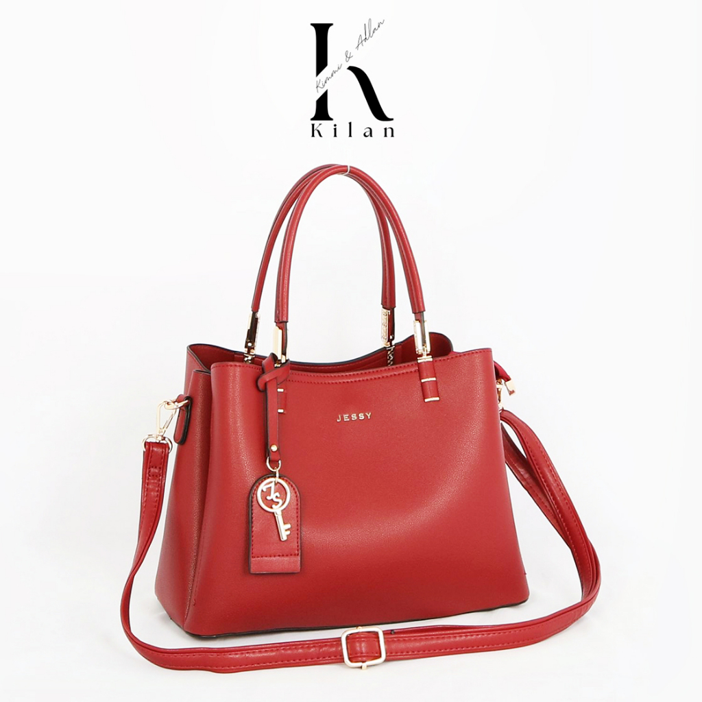 KILAN Tas Wanita Import Jessy Hand Bag Tas Kerja Wanita - Keiko