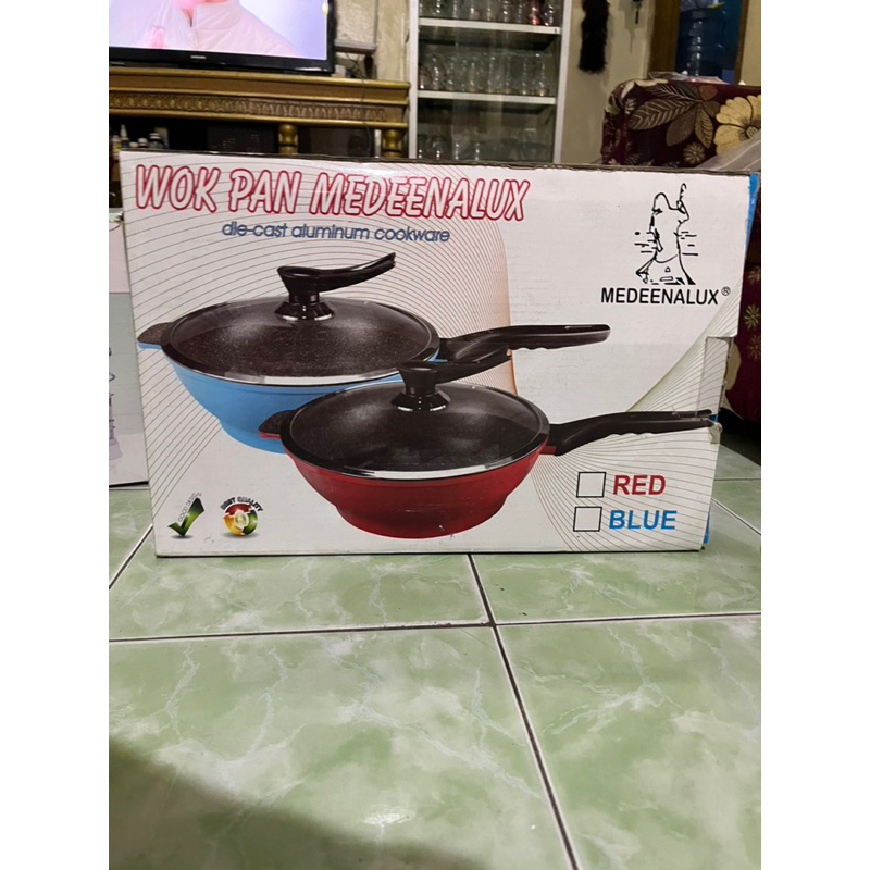 Wok Pan Medeenalux Blue