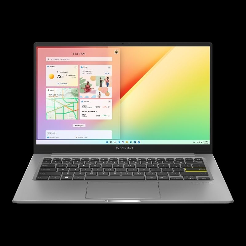laptop Asus S13 S333EA core i5 - Grey Metal garansi 2 tahun