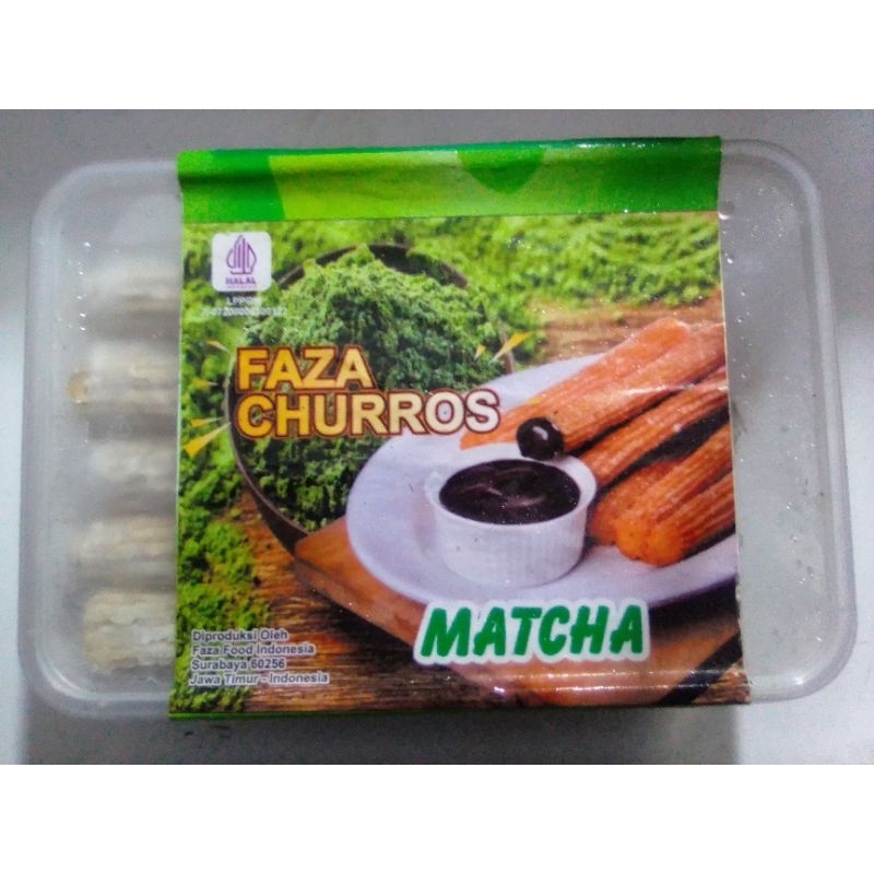 

Faza Churros (Coklat , Chocolatos, Matcha)