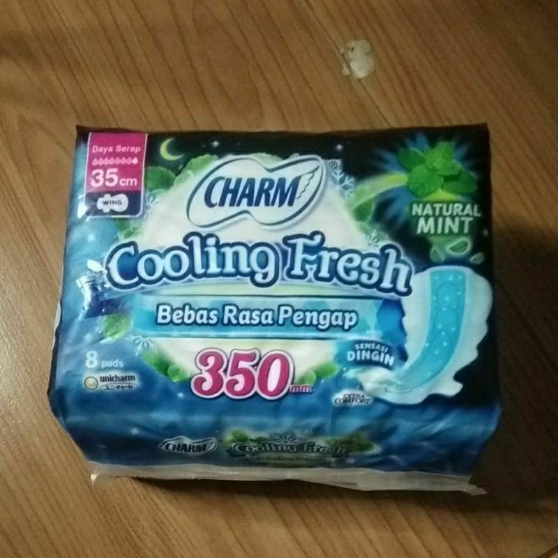 CHARM COOLING FRES PEMBALUT WANITA SAYAP