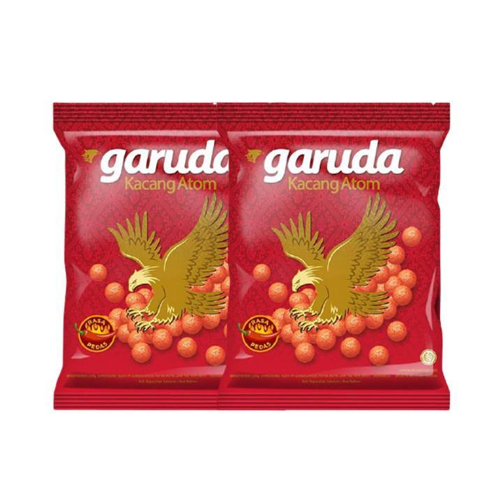 

garuda kacang atom pedas 230gr x2