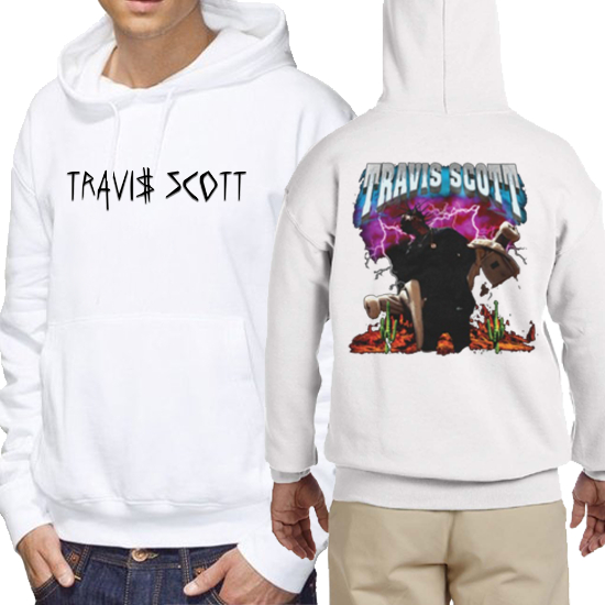Travis Scott Hoodie Pullover | Jumper Hoodie | Casual Hoodie Bahan Cotton Fleece