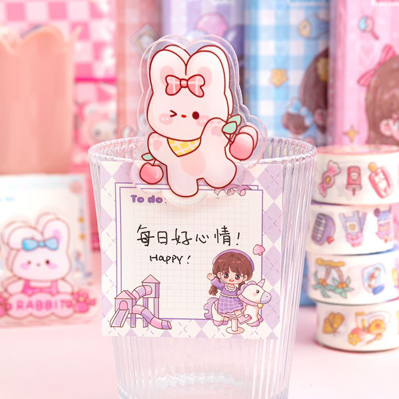 

GIFT SET 7in1 Aqiao Buku Diary Binder Stiker Set Lengkap Hampers Goodie Bag Hadiah Ulang Tahun