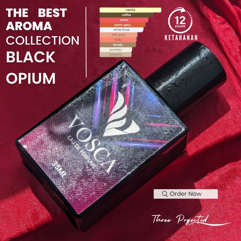 VOSCA INSPIRED PARFUM BY BLACK OPIUM YSL | PARFUM UNISEX 35 ML EDP