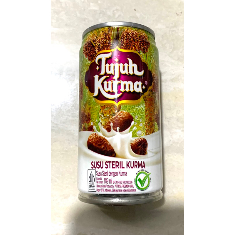 

Tujuh Kurma Susu Steril Kurma 189ml