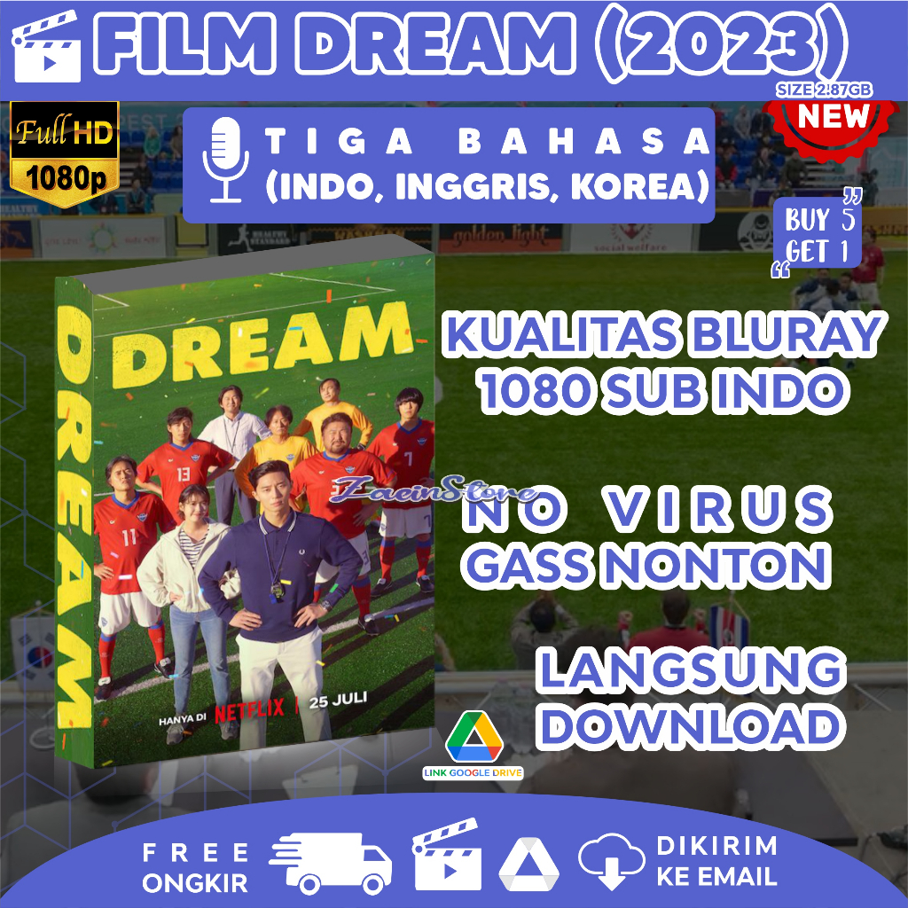 FILM DREAM 2023 MULTIDUB 3 DUB INDO KOREA ENGLISH FILM TERBARU 2023 FILM KOREA FILM DRAMA KOREA Blur