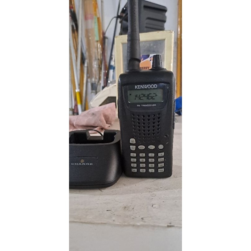 Casing Ht Kenwood Th-255A Kesing sajal Bekas Ht Kenwood  Vhf Bonus mesin Kenwood 255