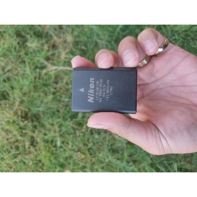 baterai dan charger nikon d3100 original