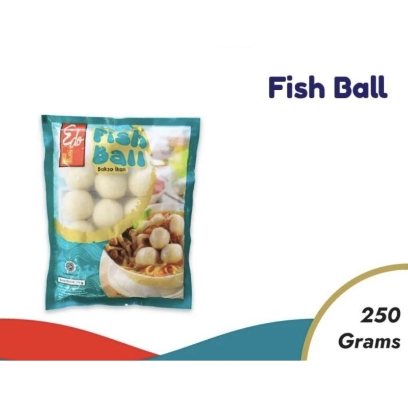 

edo fish ball 250 gr / edo bakso ikan / edo seafood