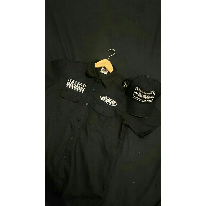 Workshirt dan topi thanksinsomnia