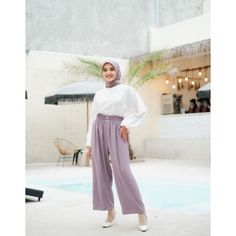 KULOT CRINKLE KANCING