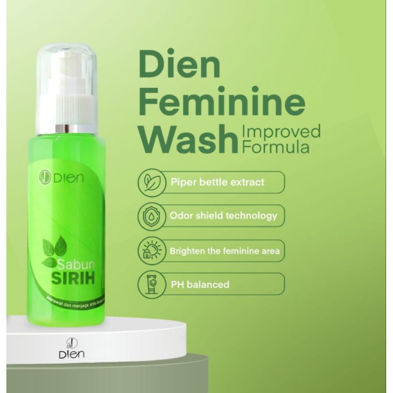 BANAJ || DIEN Sabun Sirih Dupa Feminine wash khusus wanita, membersihkan miss v
