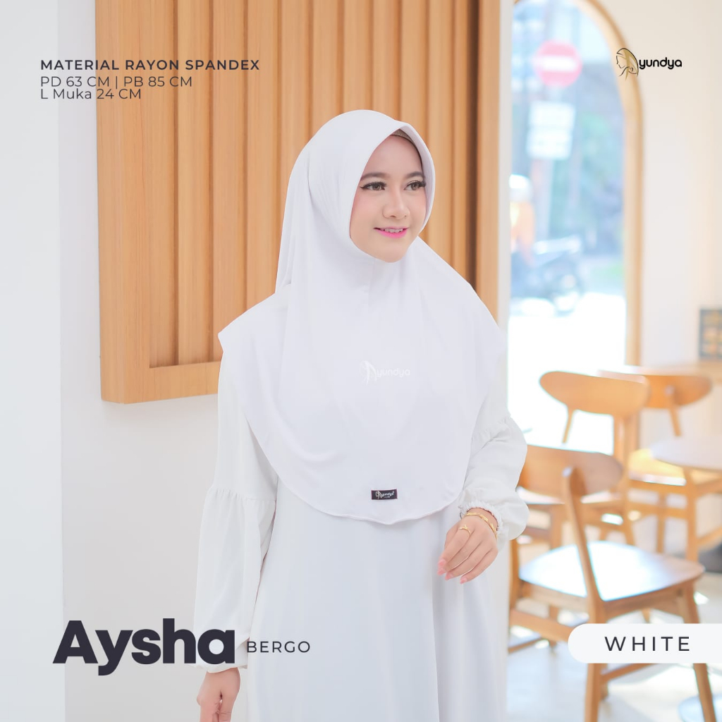 Aysha Bergo by Ayundya Hijab