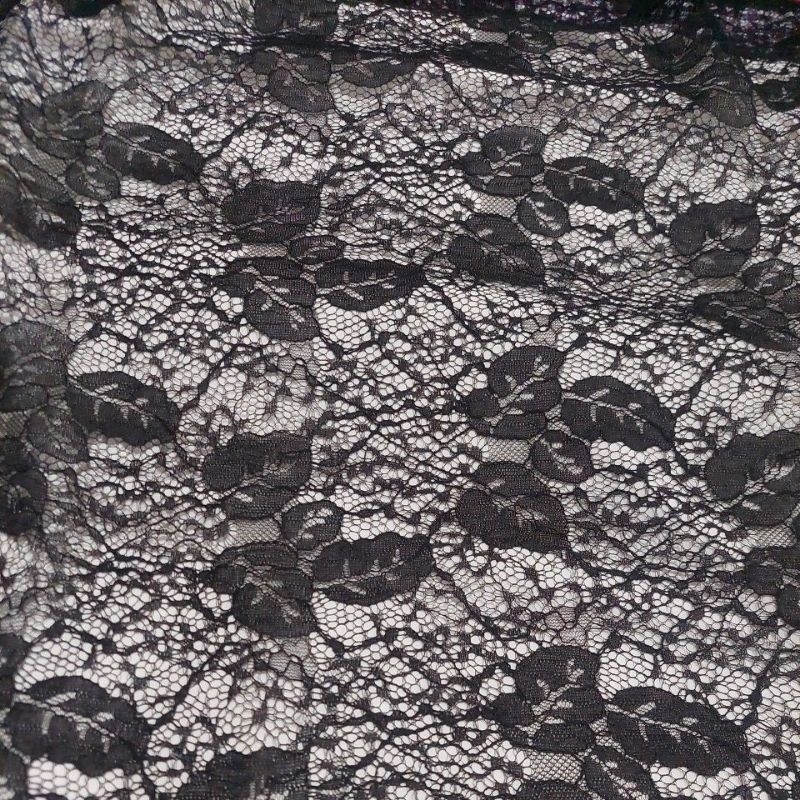 Kain Brukat Brokat Cord Lace Non Gliter