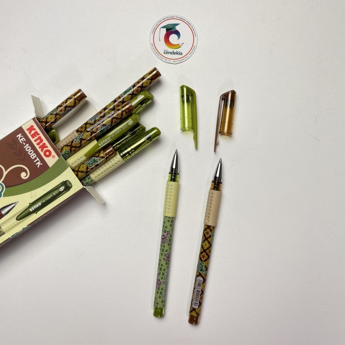 

Pulpen KENKO KE-100 Hitam 0.5mm Batik Edition - 1 pcs