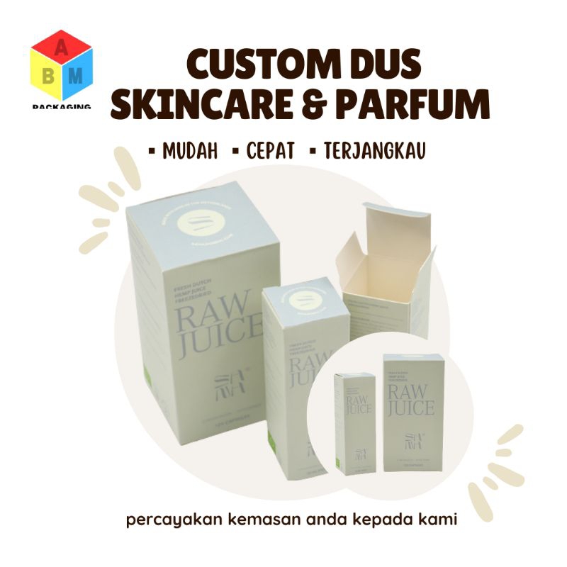 

Cetak Box Dus Custom Skin Care Parfum Murah Kekinian