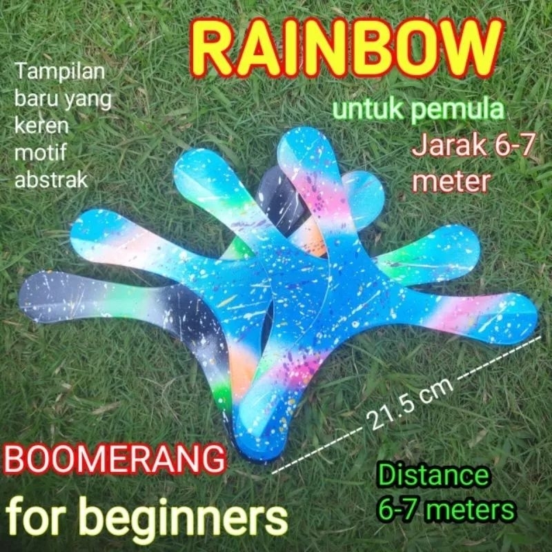 bumerang abstrak indoor boomerang