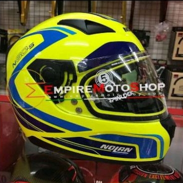 Helm Nolan N60. 5 Practice Yellow