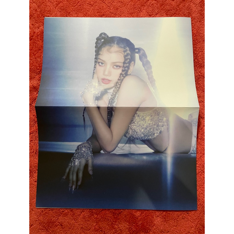 OFFICIAL POSTER LISA BLACKPINK ALBUM LALISA