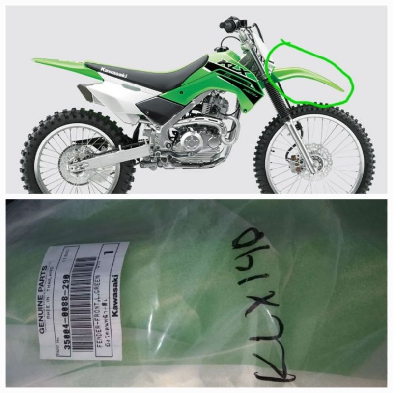 Spakbor Depan KLX 140 Original