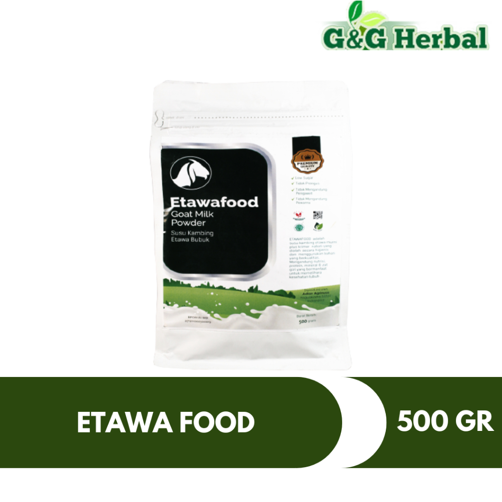 

ETAWAFOOD - Susu Kambing Goat Milk Powder - Etawa Bubuk 500gr