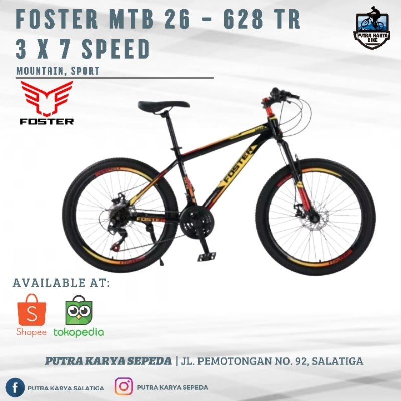 Sepeda MTB Foster 26-628 TR