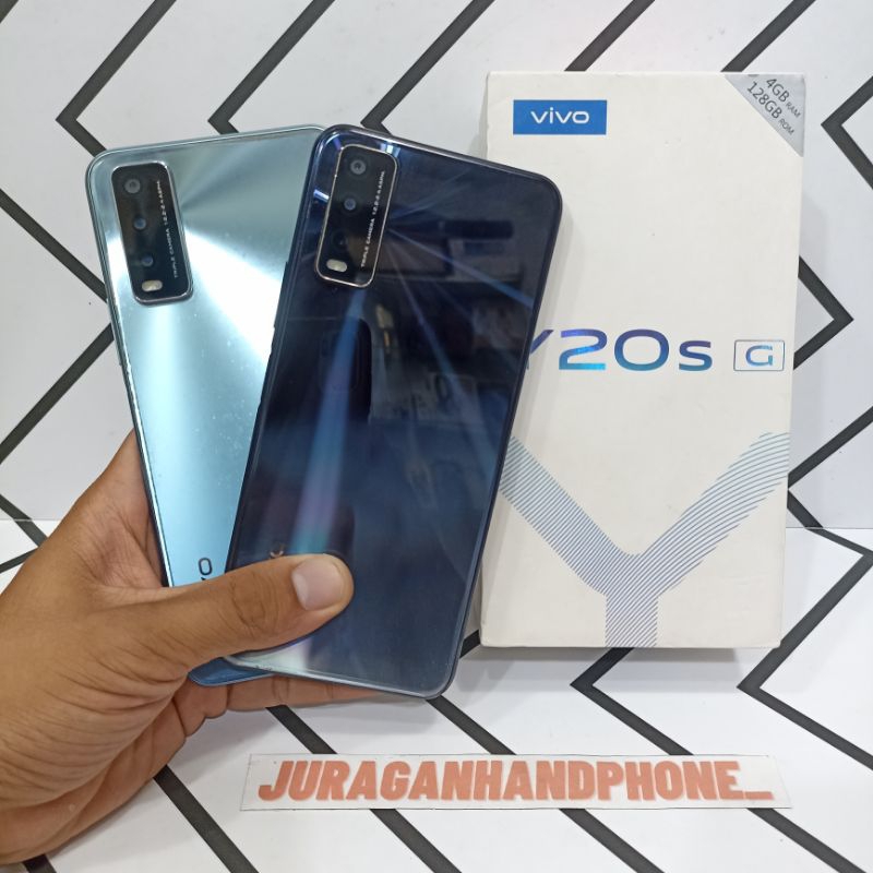 Vivo Y20S G Ram 4Gb Internal 128Gb 4/128GB Hp Second Seken Bekas Y20sG Y20s [G]