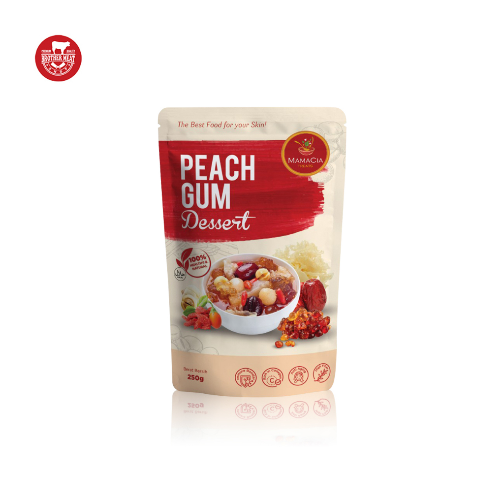 

MAMACIA Treats Peach Gum Healthy Dessert 125gr, Mini Pack