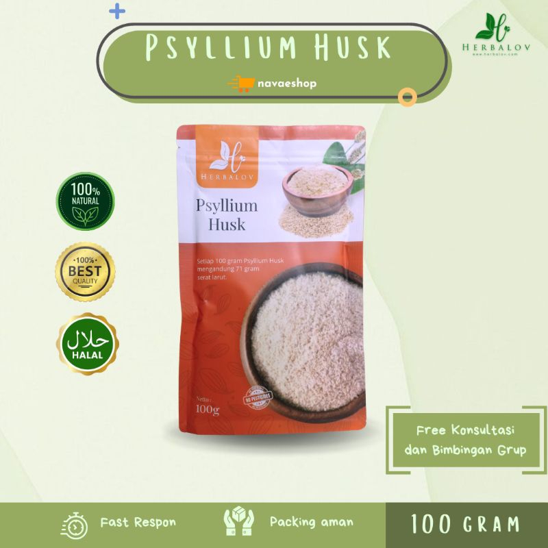 

Herbalov Psyllium Husk 100 gram