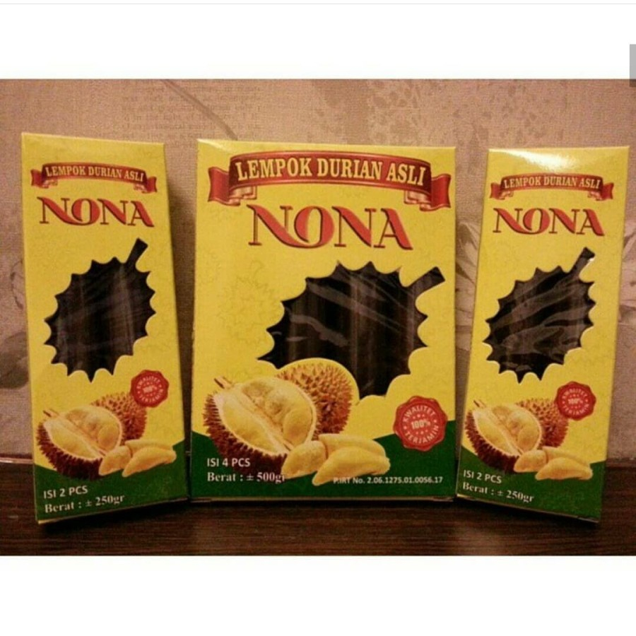 

(250 gram) Lempok Durian Nona/ Dodol durian / Galame Durian /Oleh-oleh Khas Medan 250 gram