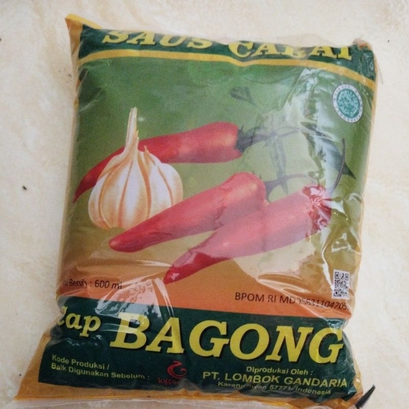 

saos cabai saos bantal cap bagong