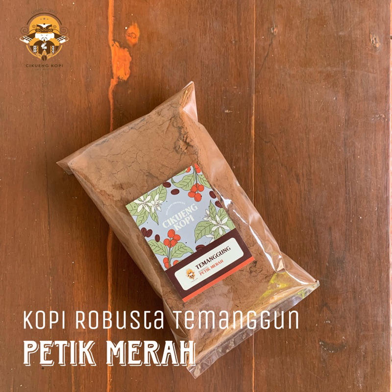 

Kopi Murni || Kopi Robusta Temanggung Petik Merah 500 Gram