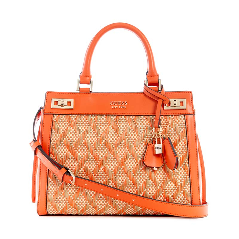 KATEY LUXURY SATCHEL - TAS GUESS ORIGINAL WANITA