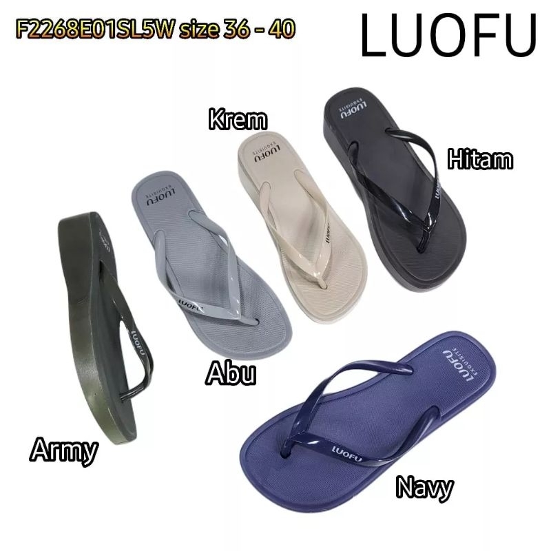 LUOFU 2268 / SANDAL JAPIT WANITA KEKINIAN