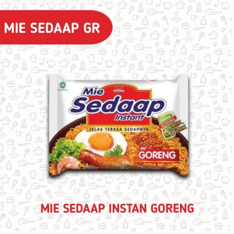 

MIE SEDAAP GORENG / Mie Instan sedaap Goreng