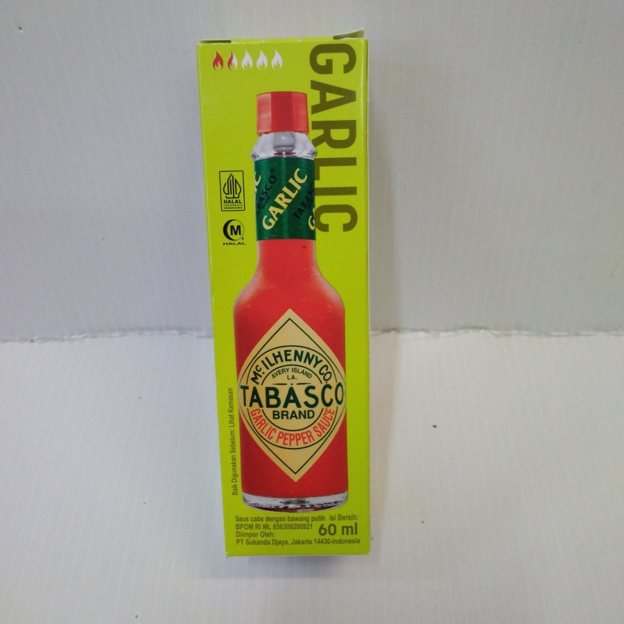 

Saus Tabasco Garlic Pepper Sauce 60 ml