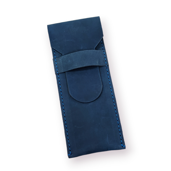 

Leather Pen Case/ Sarung Pulpen/ Tempat Pensil Bollpoint Kulit Navy