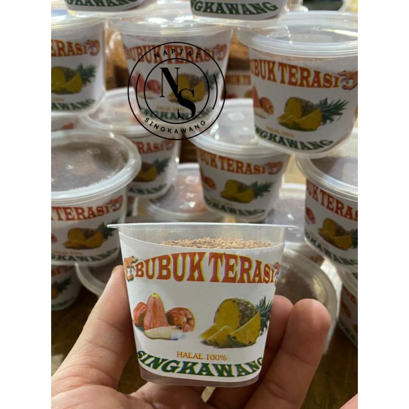

BUBUK TERASI KHAS SINGKAWANG/BUBUK TERASI SIAP SANTAP