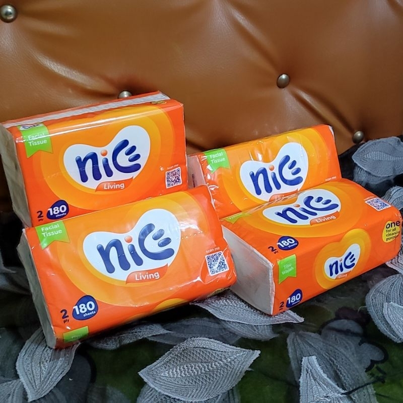 Tissue Nice 180 sheet 2ply / Tisu Nice 180 sheet / Tisu murah / Tisu Jolly 250 sheet Tisu Montis